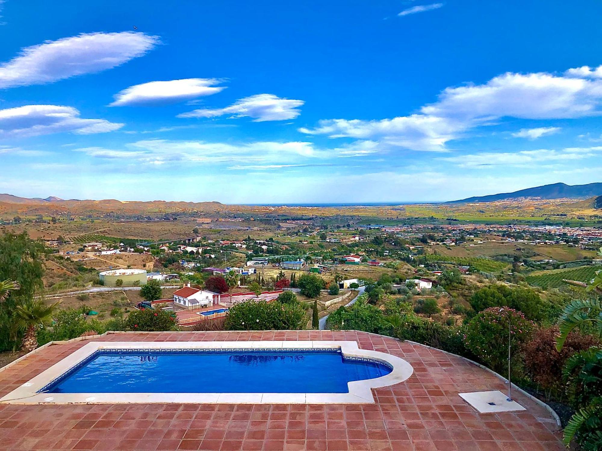 Villa Buenavista Malaga - Stunning Views - Private Exterior foto